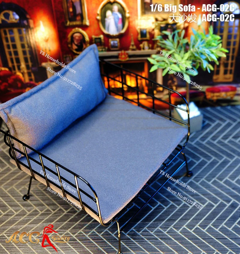 

ACGTOYS ACG02 1/6 человек женщина солдат сцена орнамент большой диван ткань подушка для сиденья декор 12 "модель игрушки коллекция аксессуаров