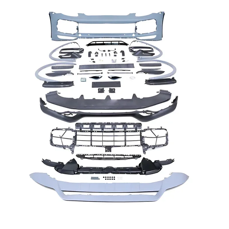 

2011-2014 for Cayenne 958.1 Car Conversion Upgrade Bodykit New 9YA Turbo Front Bumper with Fog Light Cut-Outs