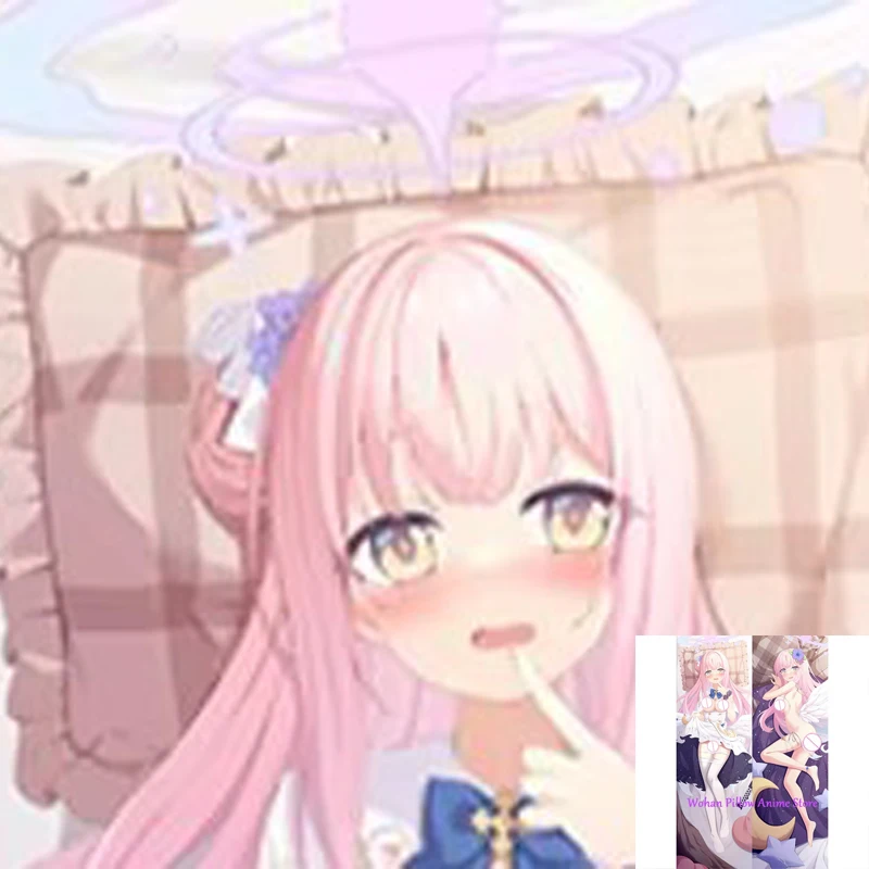 

Dakimakura Anime Pillow Cover Mika Double Sided Print Life-size Halloween Christmas Decoration