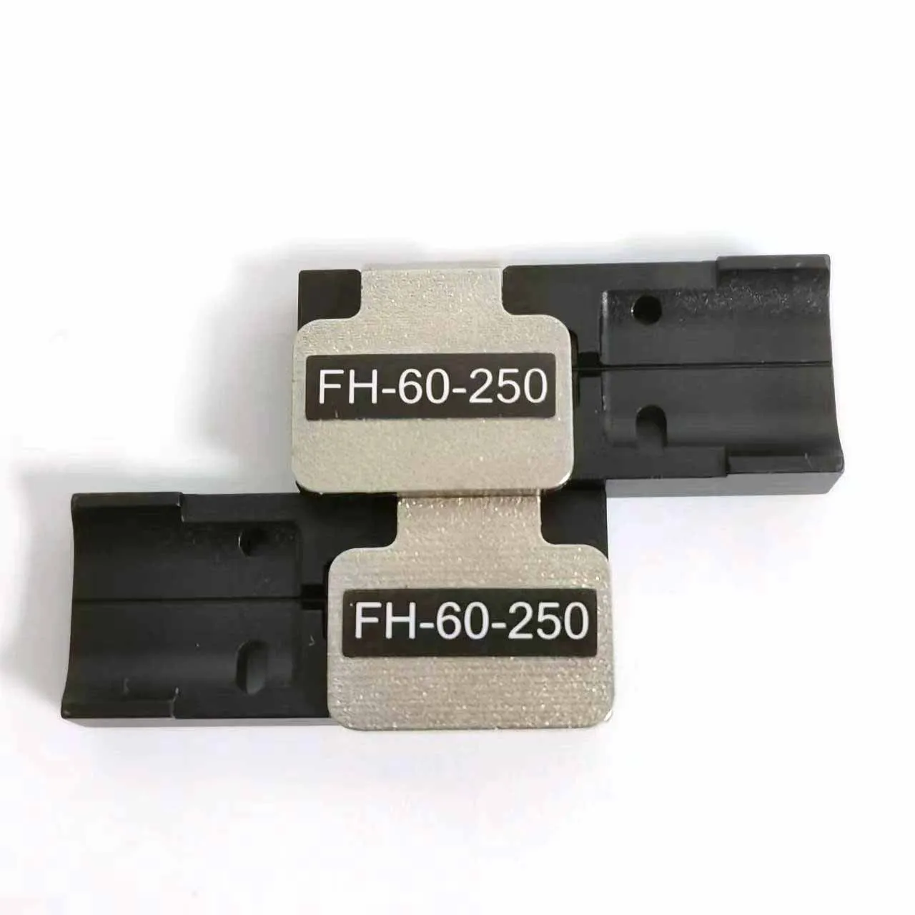 1 Pair FH-60-250 Optic Fiber Fusion Splicers Single Core Bare Fiber Clamps Fiber Holder FSM-60R 70R 60S 22S 80S 62C