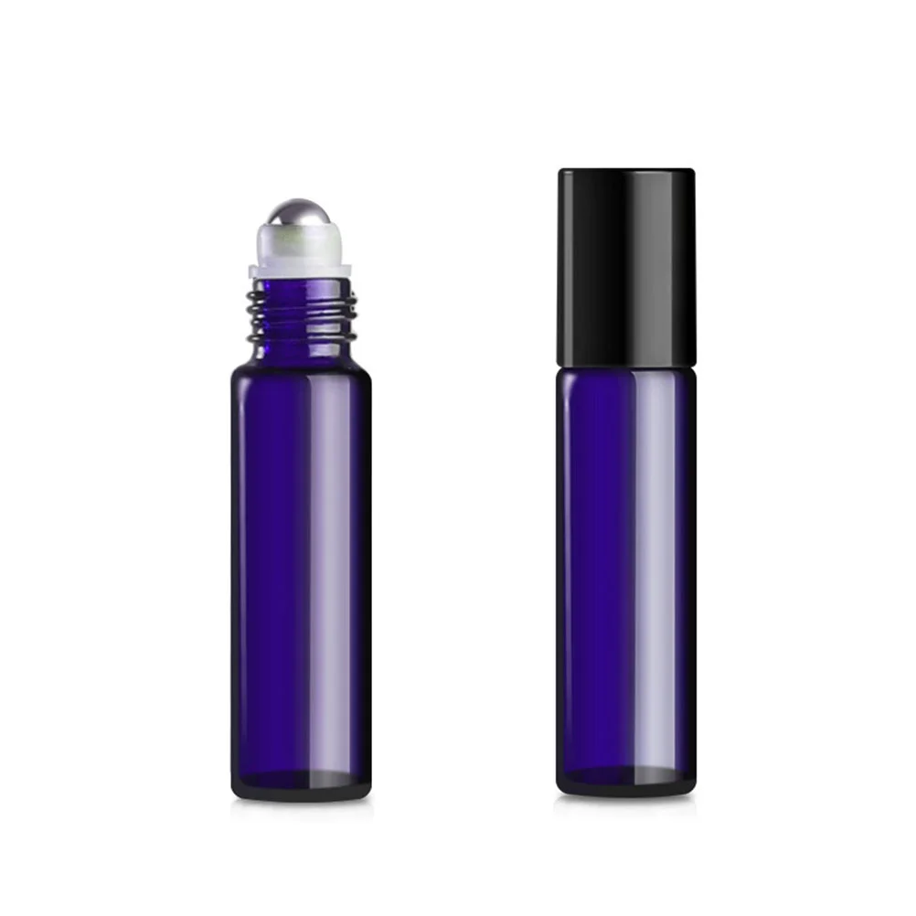 

Cosmetics Contianer Bottles Travel for Toiletries Glass Filling Roller Oils Essential