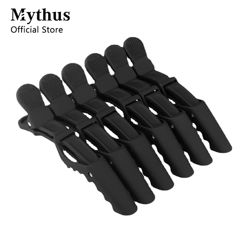 Professional Salon Alligator Clip for Women Black Hair Cutting Sectioning Clips Set Stylist Stylig Tools Accessories Hair Clips