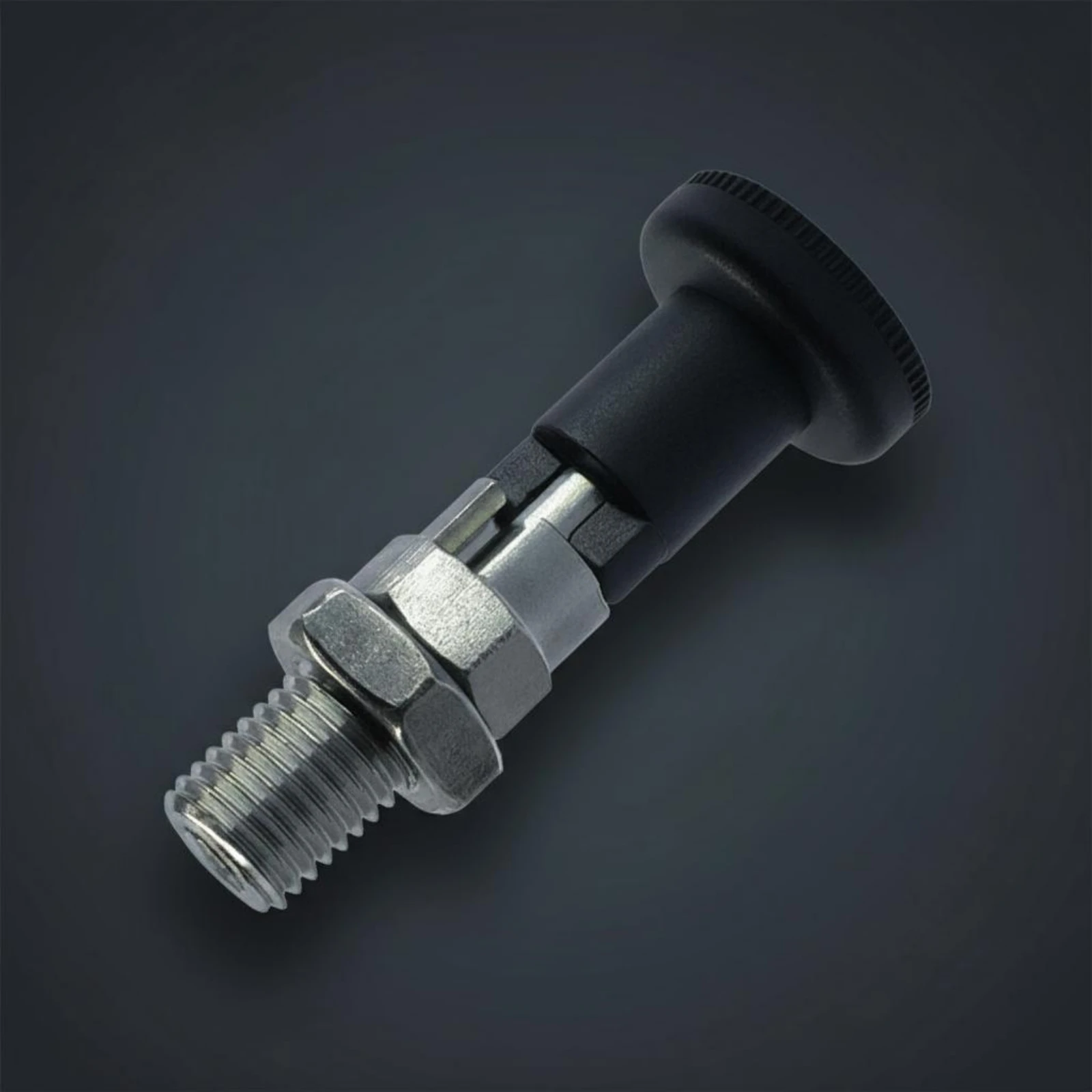 

Self-Locking Indexing Fastener Hexagonal-Lock Fasteners Self-Locking Fastener Coiled Knob Plunger Metal Body Hardware Part