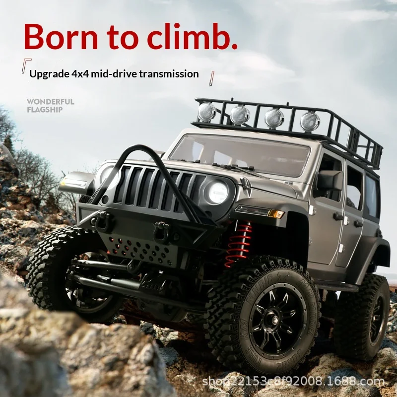 MN Model MN128 RC Car 4WD Jeep Off Road Climbing Vehicle 2.4G Remote Control Crawler Modifiable Hobby Toy For Adults