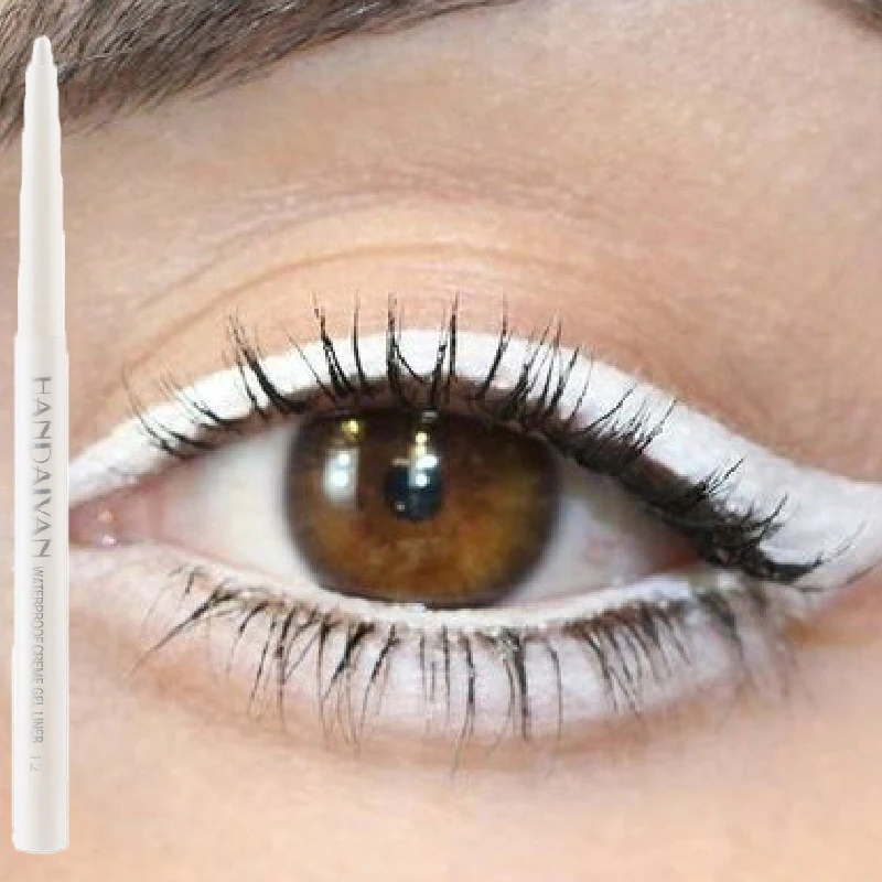 매트 컬러 풀 한 아이 라이너 펜 20 색 아이 라이너 젤 연필 오래 지속되는 아이 섀도우 펜 핑크 블랙 아이 챠밍 메이크업 화장품