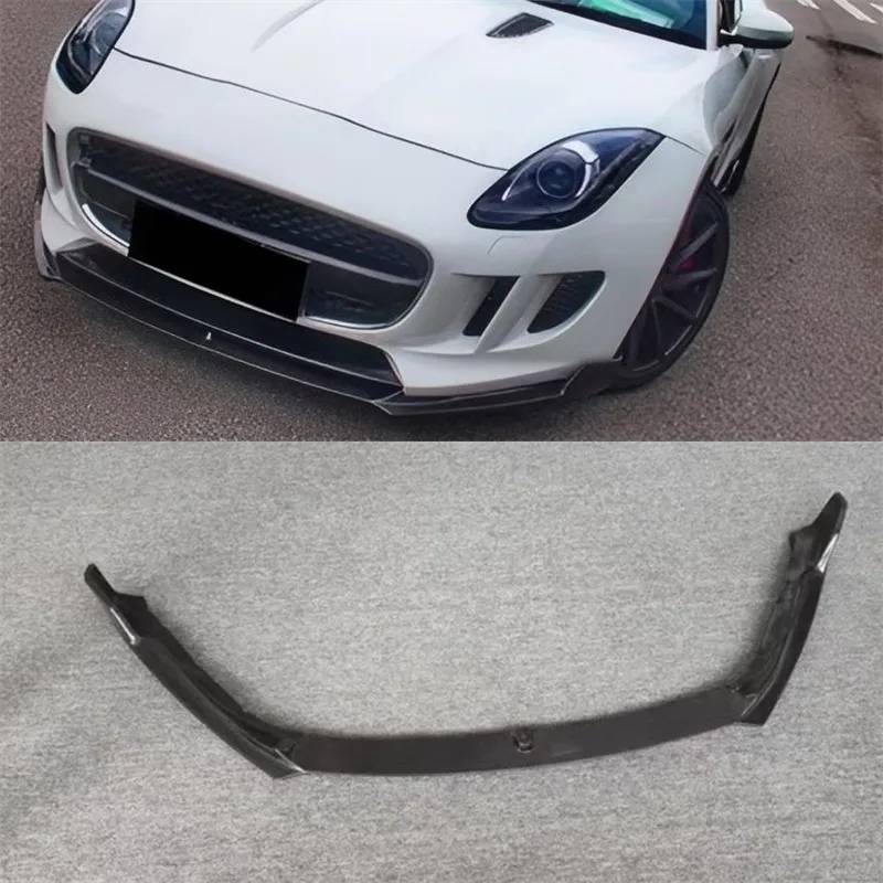 

For Jaguar F-TYPE 2013-2019 ReaI Carbon Fiber Bumper Front Lip Rear Diffuser Side Skirts Spoiler Refit Body Kit