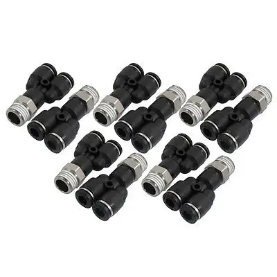 10 Pcs Air Pneumatic 1/4