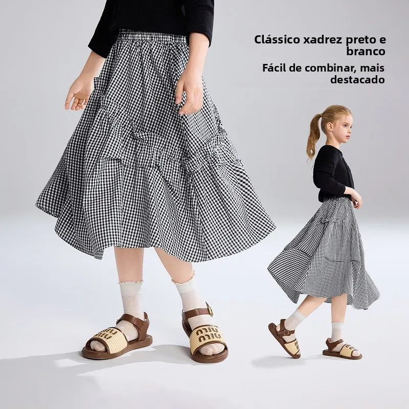 gonna-a-quadri-per-bambine-casual-estiva-nuova-collezione-vita-elastica-lunghezza-media-marca-ask-junior-materiale-in-cotone