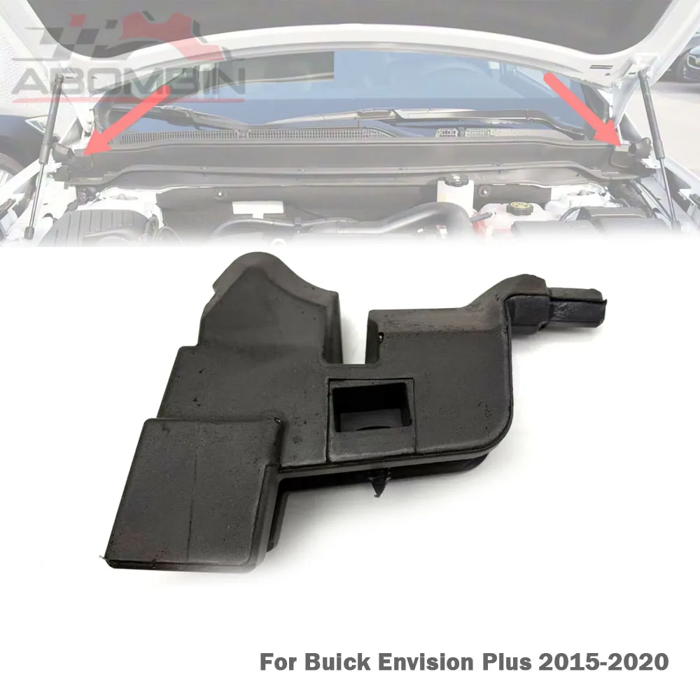 Front Hood Waterproof Strip Engine Hood Sealing Strip Deflector Foam Block For Buick Envision Plus 2015 16 17 18 19 20 21