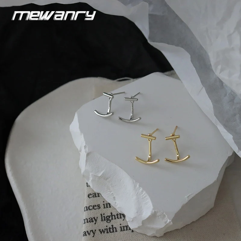 Mewanry Creative Design Stud Earrings For Women Girls Minimalist Classic New Trendy Chic Elegant Vintage Birthday Jewelry Gifts