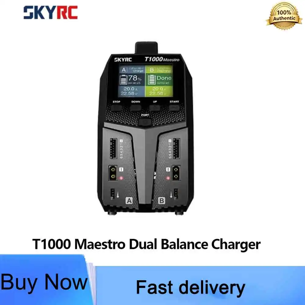 SKYRC T1000 RC Lipo Battery Balance Charger BD350 Discharger AC/DC 1-6S LiFe NiMH NiCd Battery Charger For FPV Drone Accessories