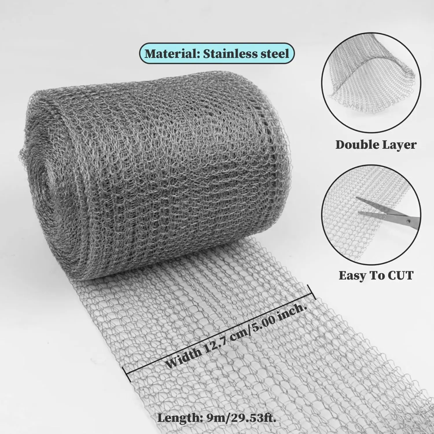 20/30Ft شبكة نحاسية نقية التقطير Moonshine المنزل المشروب البيرة المنسوجة تصفية الصحية الغذاء الصف الفئران الفجوة توصيل حاجز شبكة #5