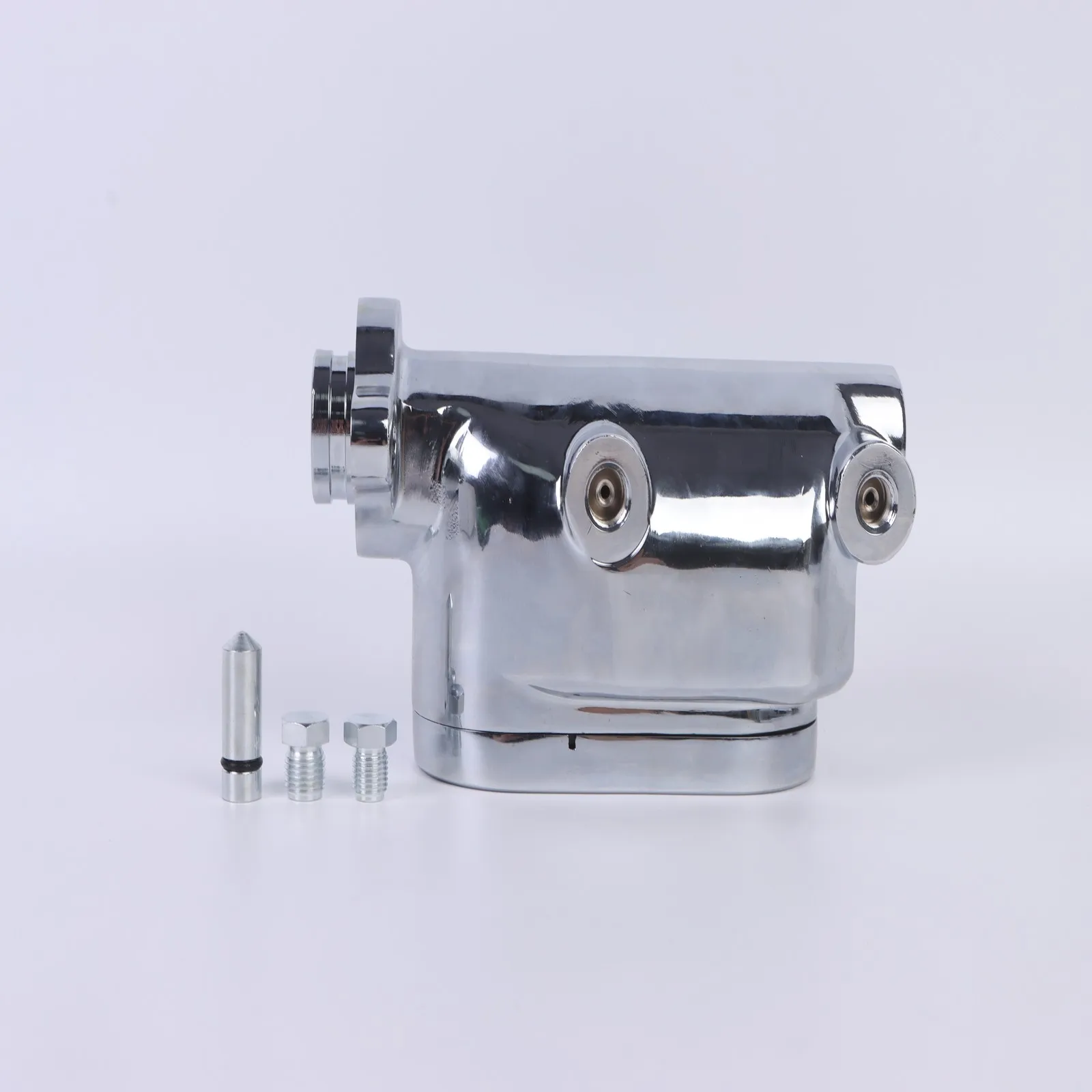 

Chrome Flat Master Cylinder 1 Inch Bore Dual Ports FOR GM Corvette