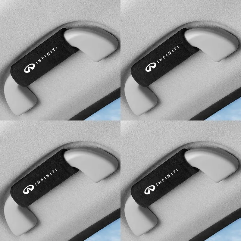 1PC Car Roof Armrest Pull Cover Handle Gloves Protection for Infiniti Q50 FX35 Q30 G37 Q70 QX70 G35 Q60 QX50 Accessories