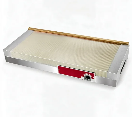 Fine Pole Permanent Magnetic Chuck For Surface Grinding Machine Super Strong Dense Brass Flat Magnetic Workholding Plate