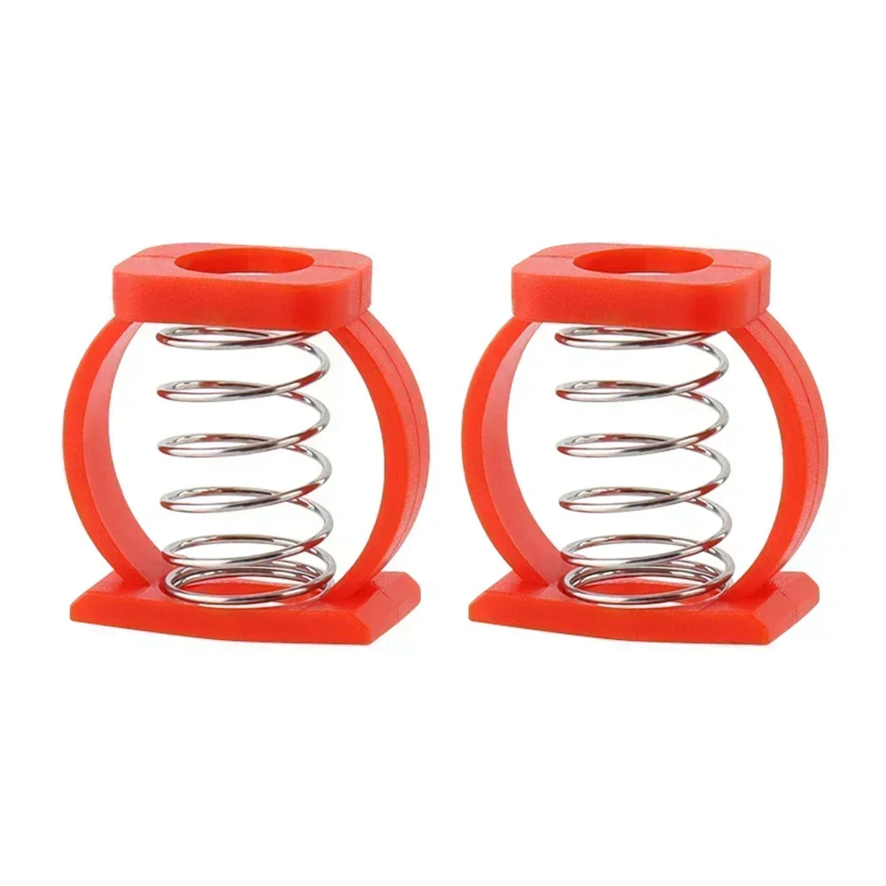 1 Pair Bike Spring Hinge Clamp Enhanced Hinge Clamp C Buckle Handle Tension Spring Holder For Brompton Folding Bike Frame Access view 4