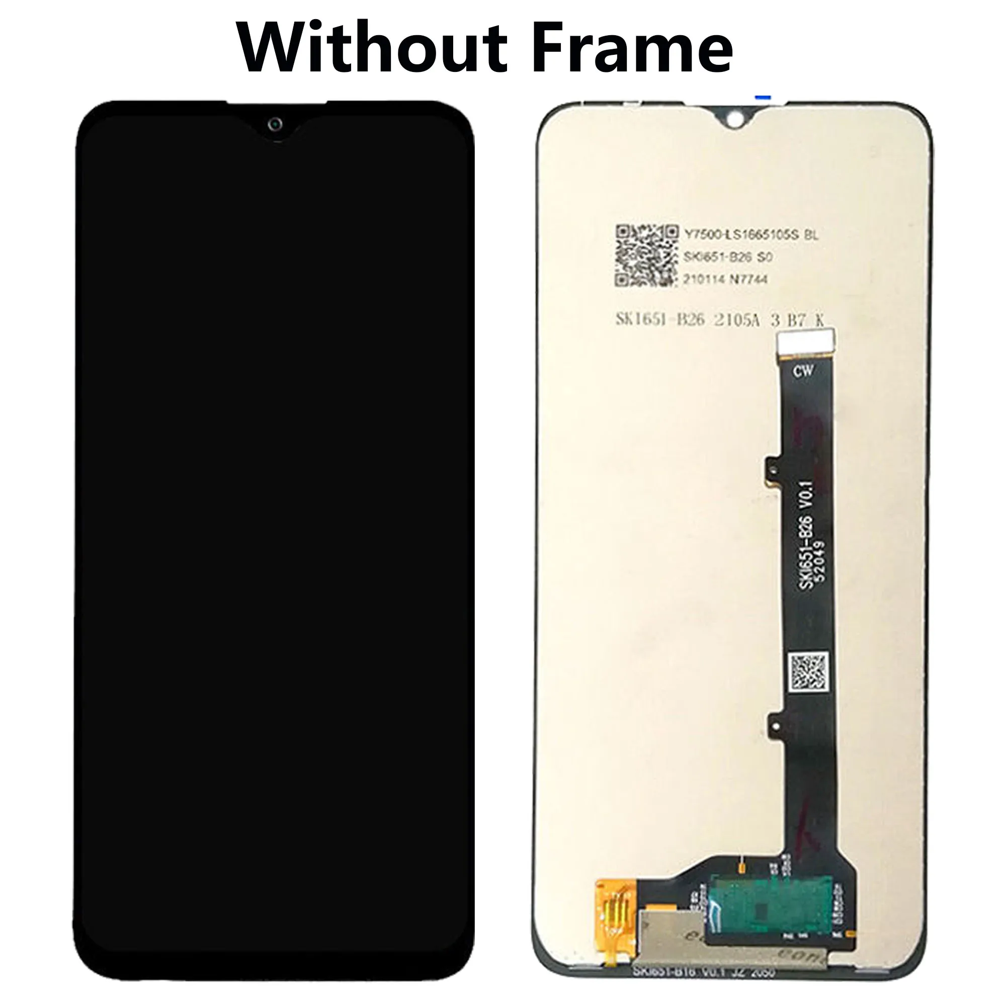 Original LCD For Zte Blade A71(2021) A7030 Touch Screen Digitizer Assembly Replacement Display Repair Parts