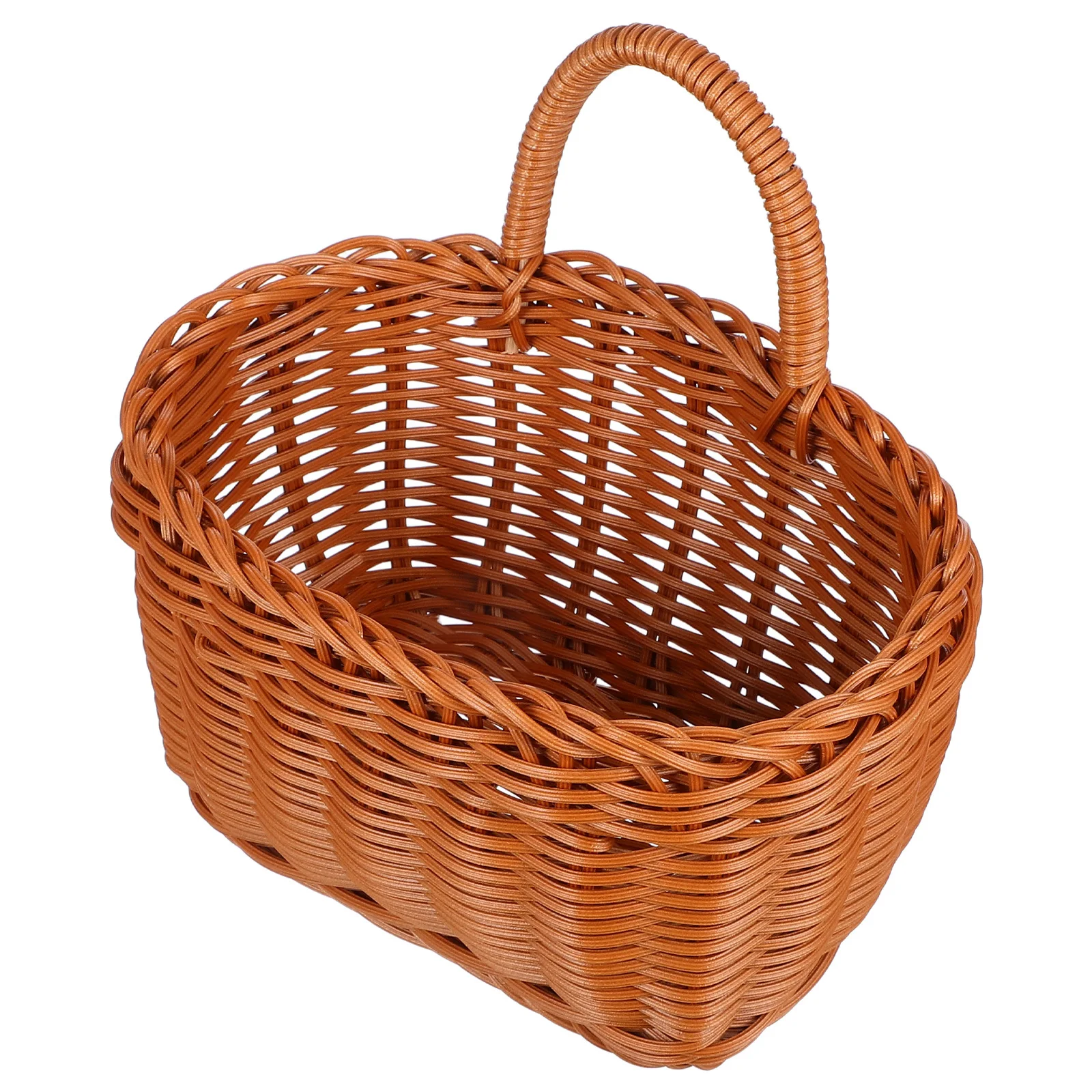 

Ginger Garlic Storage Basket Baskets Flower Organizer Brown Kitchen Garden Decor