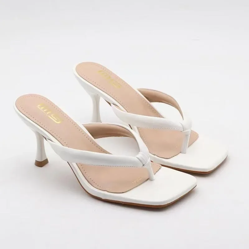 

Женские летние роскошные тапочки, шлепанцы, высокие каблуки, женские пантофли, женские туфли на резиновой подошве, черные сандалии, дизайнерские