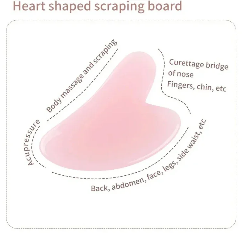 أسطوانة للوجه والرقبة والعين من الراتنج أدوات تدليك الوجه للعناية الصحية ولوح كشط العضلات وأدوات العناية بالبشرة #4