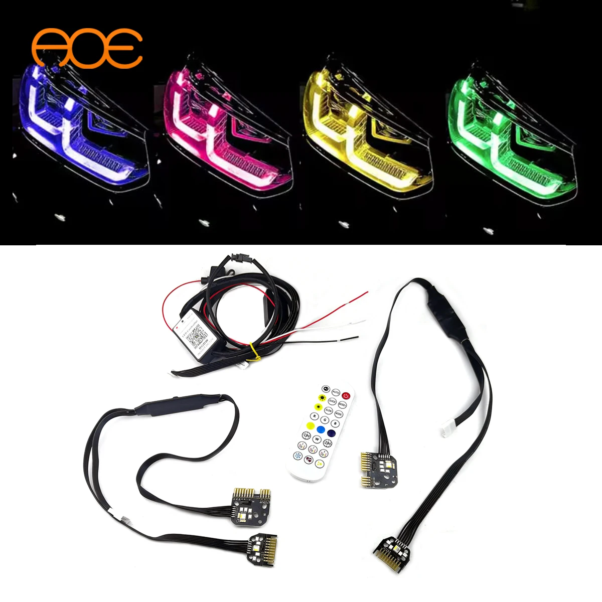 

2022 up for BMW G01/G08/F97/F98/X3/X4/X3M/X4M/iX3 Multi Color Changing RGBW DRL Modules