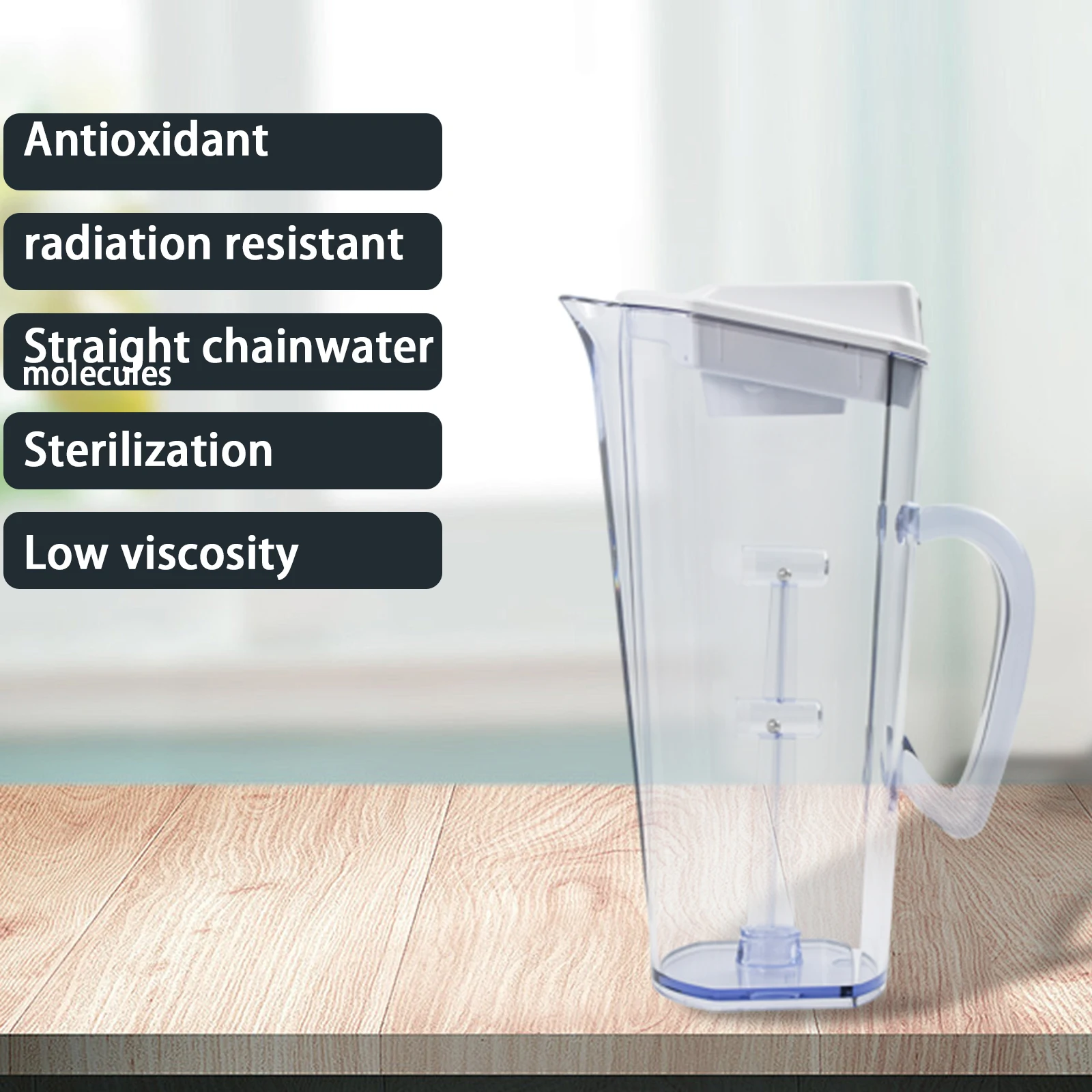 المنزل المحمولة تيراهيرتز منخفضة التردد الرنين تنقية المياه الفورية آلة تنقية الأجهزة تنقية إبريق