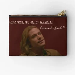 Lestat Period Meme Zipper Pouches Storage Socks Pocket Panties Men Bag Money Small Coin Key Cosmetic Women Underwear Pure