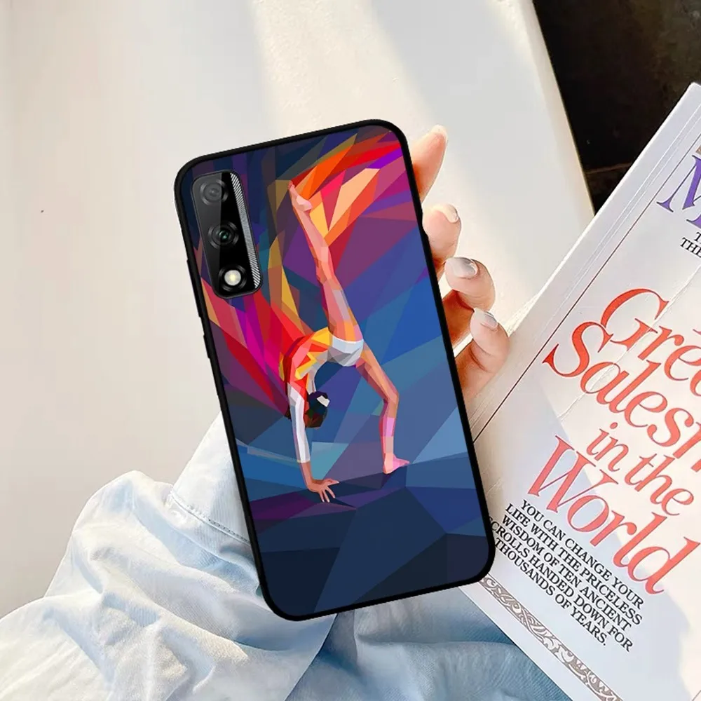 Love Gymnastics Phone Case For Huawei Y9 6 7 5 Prime Enjoy 7s 7 8 plus 7a 9e 9plus 8E Lite Psmart Shell