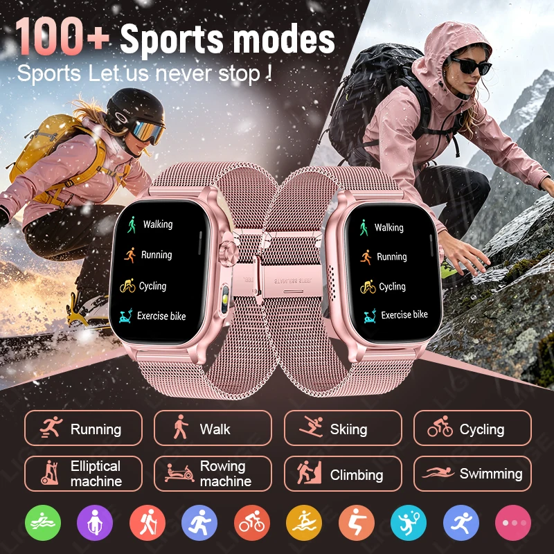 Novo relógio inteligente com b - Smartwatch Ladies Watches For Women avaliação e preço