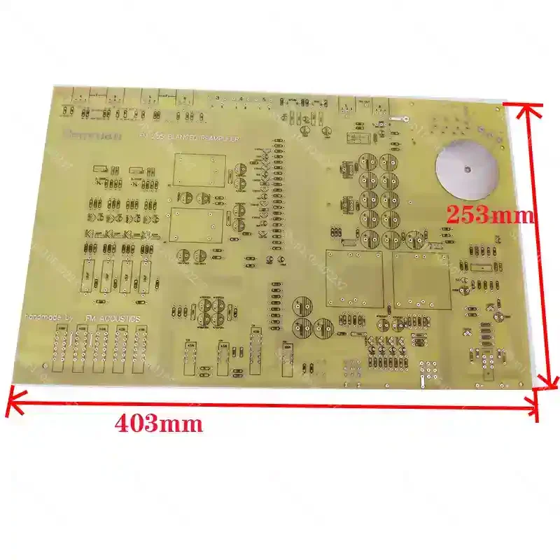 FM255 Front PCB Power Amplifier Empty Board Balance Module
