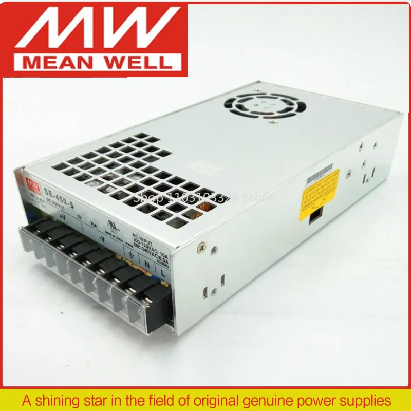 

Блок питания MEAN WELL SE-450 SE-450-3.3 SE-450-5 SE-450-12 SE-450-15 SE-450-24 SE-450-36 SE-450-48 450Вт