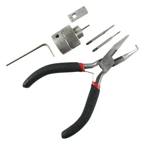 Imagen 2 del producto Extractor de pasador de bloqueo de coche, herramienta de reparación, herramienta de extracción de cilindro de encendido, llaves bloqueadas en el Kit de abridor de coche, Kit de herramientas de reparación con caja