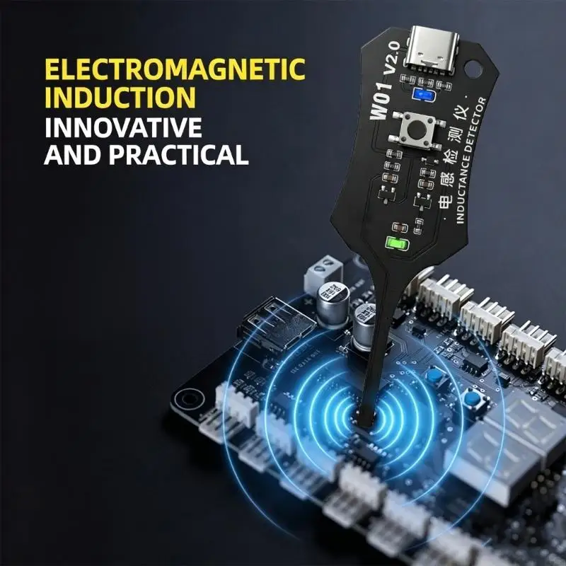 

A2BE High Precisely Inductance Tester Analyzers W01 Inductor Detector LED Indicators