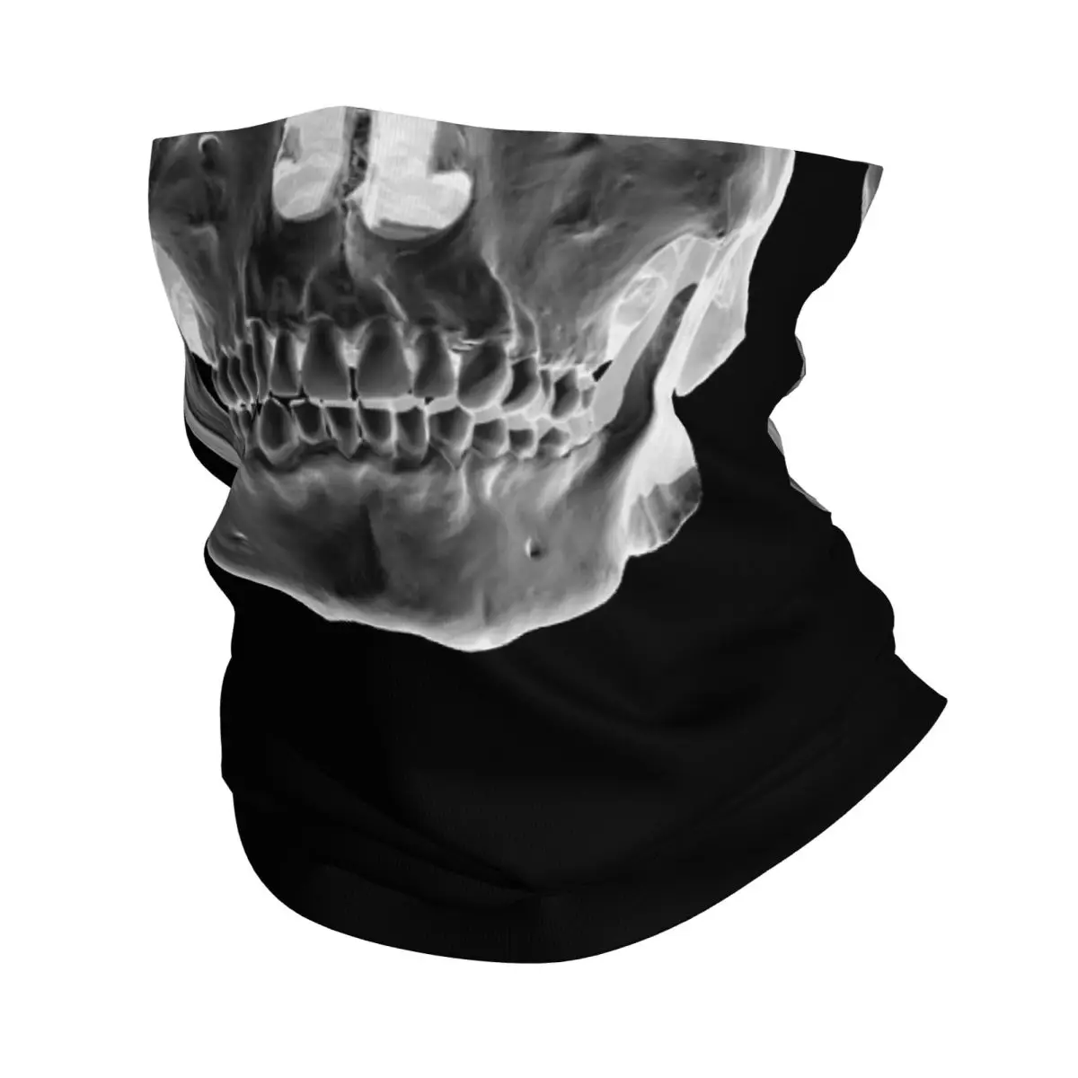 Skull X Ray Bandana Neck Cover Printed Balaclavas Magic Scarf Warm Headwear Hiking for Men Women Adult Windproof