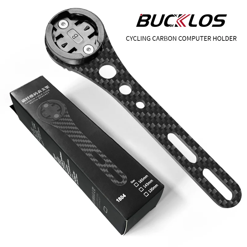 BUCKLOS Carbon Bicycle Stem Computer Mount for Camera Flashlight MTB Road Cycling Stand GPS Bike Bracket for Garmin/Bryton