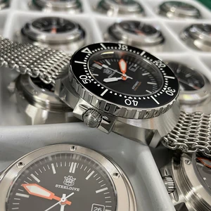 Steeldıve-diving Watch automatic men, SD1989, 1 parça, ışık BGW9, suya dayanıklı 1000 m, Safir kristal, 45 mm saatin en büyük satışlarından 12'si smael 1545-no. 4