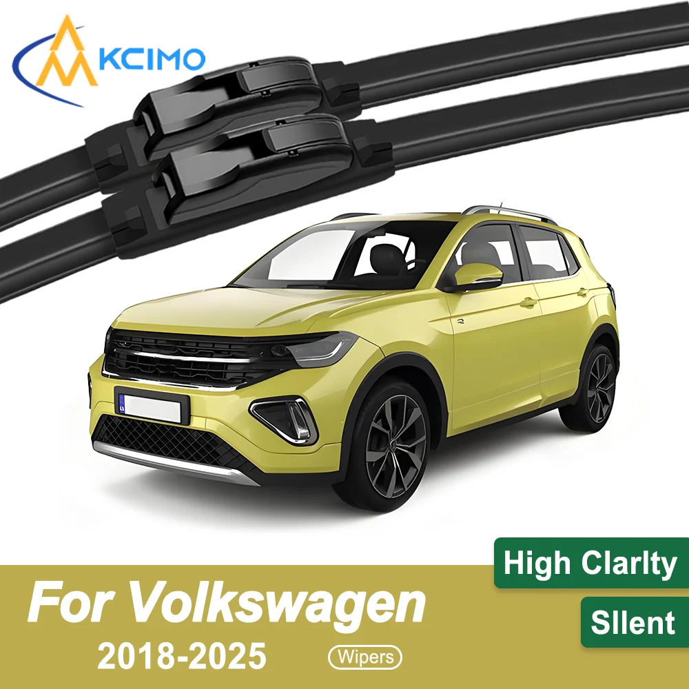 

2-Pack Superior Wiper Blades for Volkswagen T-Cross C11 2018-2025 All-Season Durable Quiet Wiping Uninterrupted Visibility