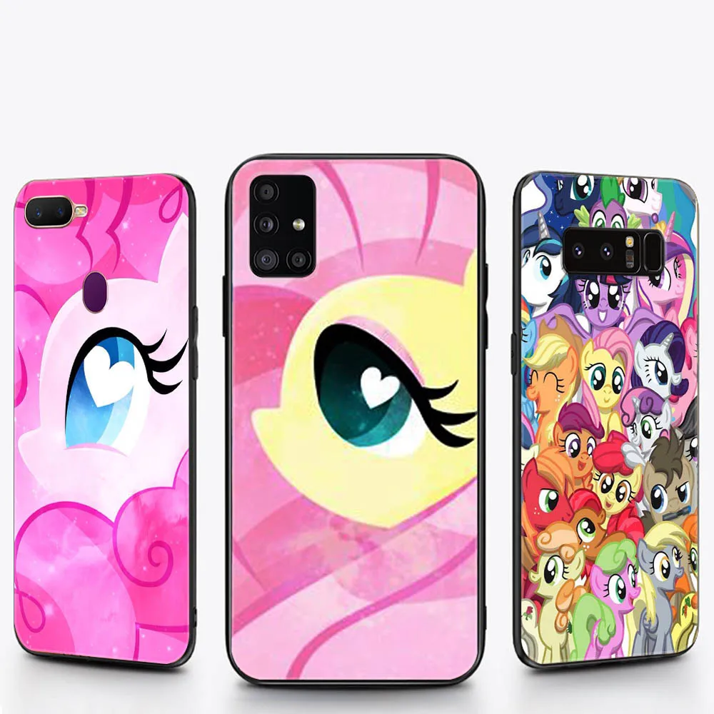 G-24 my littles ponys Black Soft Silicone Case for Xiaomi Redmi 9A Note 9T 9s 9 Power Poco X3 NFC GT Pro image 3