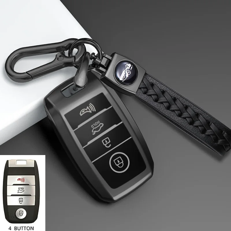 3/4 Buttons TPU Shell For KIA Rio Rio5 Sportage Ceed Cerato K3 KX3 K4 K5 Sorento Optima Picanto Car Remote Smart Key Case Cover