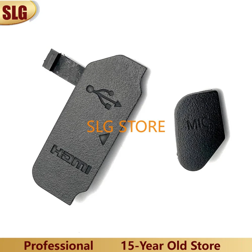 New For Canon EOS 6D2 6DII 6D Mark II USB / HDMI-compatible AV Out Digital  Flash MIC Rubber Cover Camera Repair Part