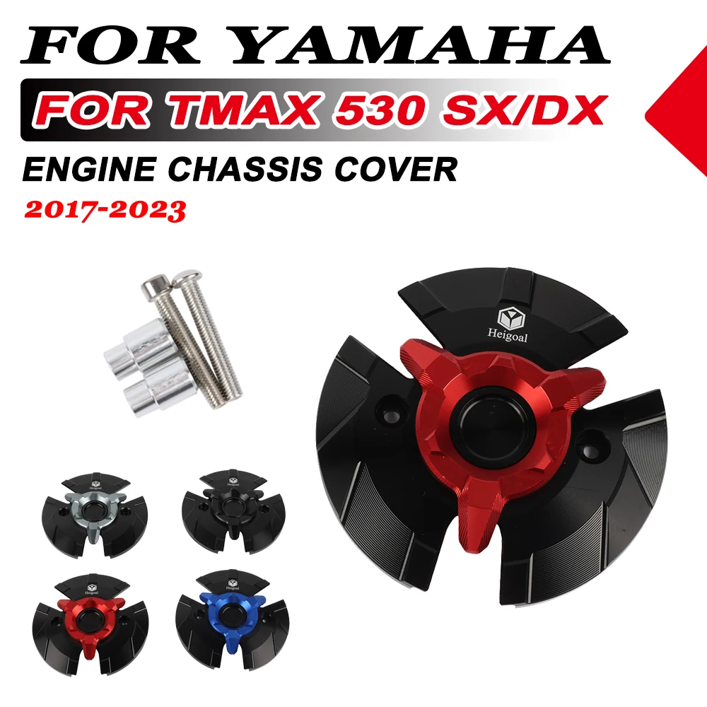 

Motorcycle Engine Protection Cover Side Case Slider Guard Stator For Yamaha TMAX530 SX DX 2017 2018 2019 2020 2022 2023 TMAX 530