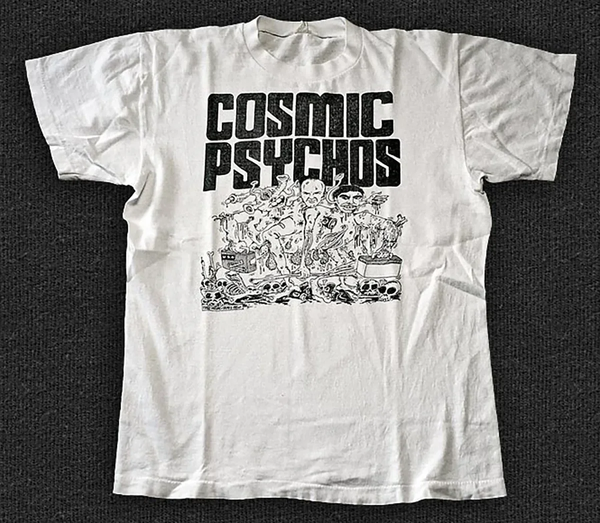 Rare Cosmic Psychos Band  For Fan T shirt S4455 long or short sleeves