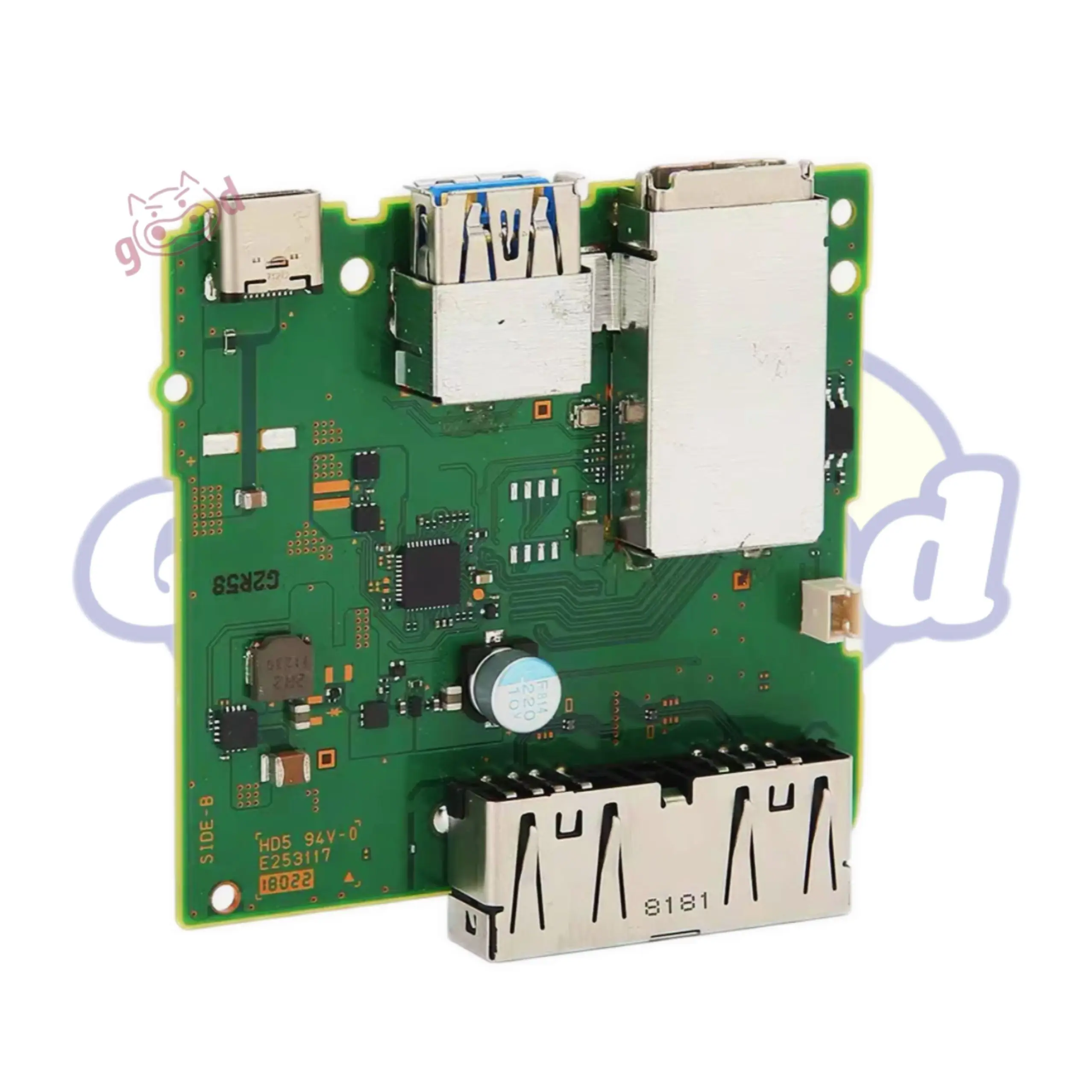 محطة إرساء شحن أصلية متوافقة مع HDMI اللوحة الأم PCB لنينتندو سويتش NS TV Dock Circuit اللوحة الرئيسية