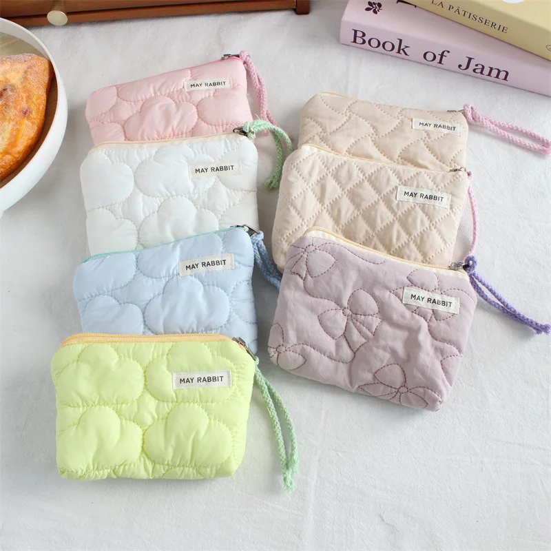 محفظة صغيرة للعملات المعدنية، وحقيبة بطاقات الهوية المحمولة البسيطة، وحقيبة تخزين حلوة، وحقيبة أحمر الشفاه والمكياج، وحقيبة نسائية شهرية #6