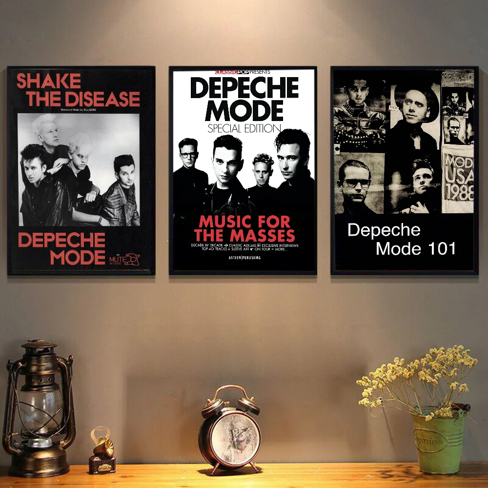 Depeche-Mode Singer Star Classic Movie Posters HD Quality Poster Wall Art Painting Study Nordic Home Decor