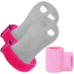 Almohadilla de palma para levantamiento de pesas para gimnasia, pulseras para niños, Protector de barra, equipo de mano para levantamiento de pesas para niñas