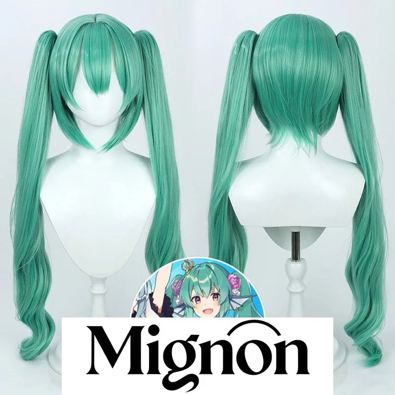 

Nijisanji EN VTuber Finana Ryugu cosplay wig 1st anniversary Halloween gift