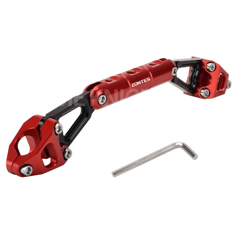 ل ZONTES 368G G1 125 ZT125 ZT310 ZT310R/T/V دراجة نارية الملحقات شريط التوازن المقود العارضة عتلات حامل هاتف