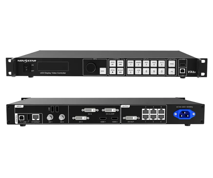 Novastar VX600 Full-Color LED Display Video Processor HD Video Equipment with Signal Switcher for LED Display
