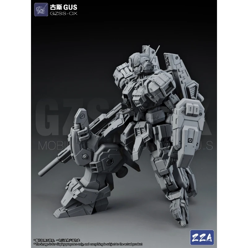 In Stock Zza Model Chinese Creation Mecha Iron Man Series Gus Movable Assembly Model Desktop Ornament Collectible Toys Gifts
